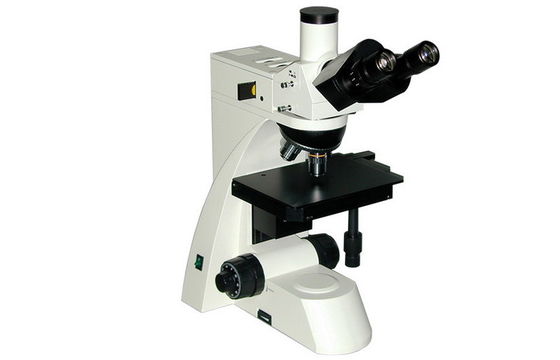 China Upright Reflected Digital Metallurgical Microscope 100x With Polarizer Device supplier